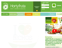 Tablet Screenshot of hortyfruta.es